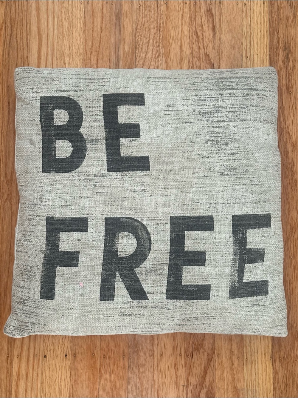 Pottery Barn “Be Free” Decorative l Pillow Cover 20”x 20”